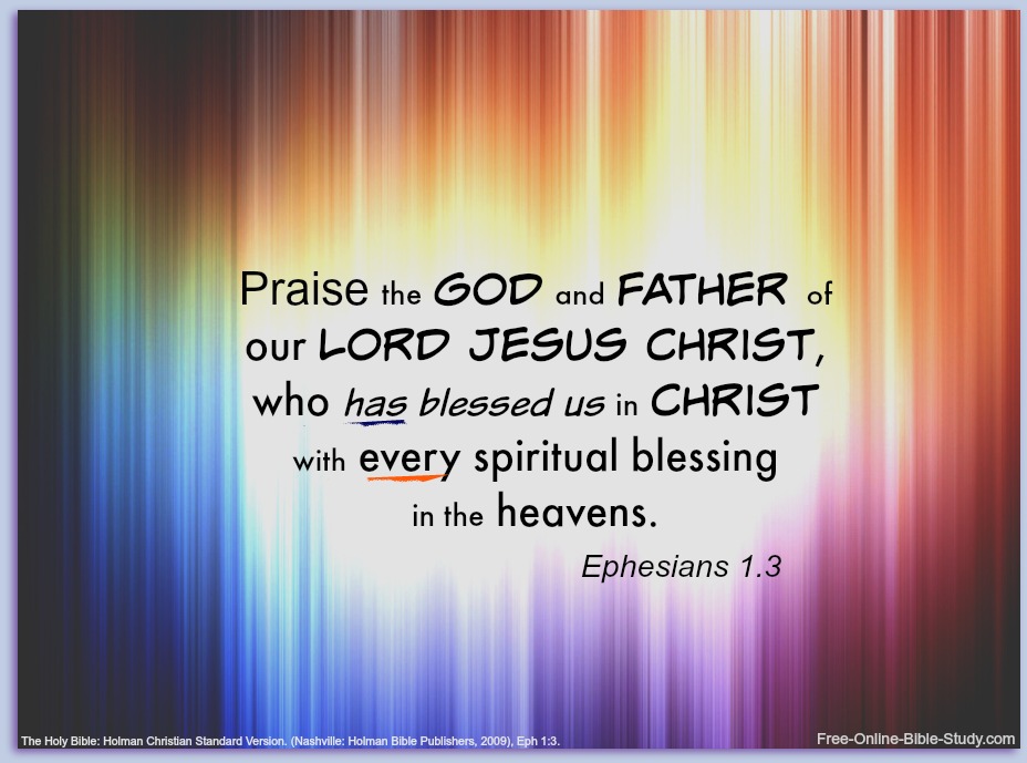 Ephesians 1:3