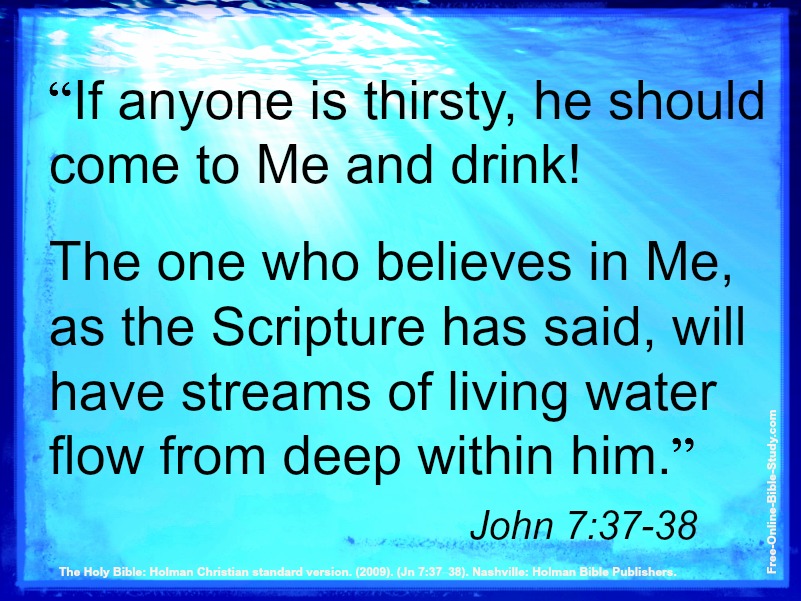John 7:37-38