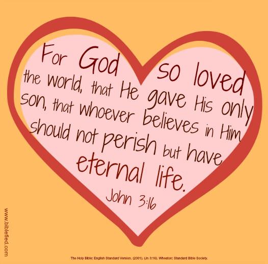 John 3;16