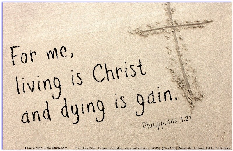 Philippians 1:21